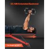 Weight Bench, 1200lbs Heavy Duty Stable Weight Bench Press for Full Body Workout, Adjustable Exercise Sit up Bench for Home Gym Strength Training