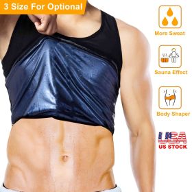 Fresh Fab Finds Men's Sweat Vest Waist Trainer Sauna Heat Pullover Shaper Gym Vest