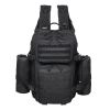 Tactical Backpack, 25L Military Tactical Backpack with Molle Design & 3 Compartments, Army Assault Pack Bag for Men and Women