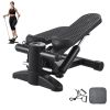 Stair Stepper, Mini Stepper for Exercise at Home, Hydraulic Fitness Stepper with Resistance Bands, Full Body Workout Cardio Equipment
