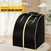 Portable Steam Sauna, Stainless Steel Stand, 2.6L Personal Therapeutic Sauna For Weight Loss, Detox Relaxation, Suana Room With Remote Control