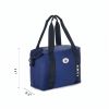 Navy duffle bag