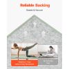 Japanese Tatami Mat, King Size Foldable Japanese Tatami Mattress( Natural Rush Grass), Japanese Floor Mattress with Backing & Fresh Scent