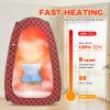 Portable Full Size Steam Sauna Portable Steam Sauna Box Sauna Tent with Steamer, at-Home Sauna 2.6L 1000W Steam Generator, Foldable Chair, Footpad