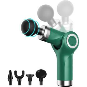 1pc Massage Gun For Athletes; Mini Portable Rotating Designed Massage Gun For Multi-Angle Body Massaging; Massage Gun For Athletes Deep Tissue Mu (Color: Black)