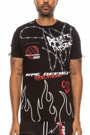 Weiv Hype Official Print Tshirt (Color: Black, size: S)