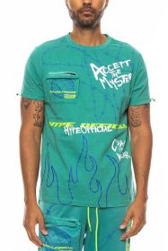 Weiv Hype Official Print Tshirt (Color: SAGE, size: XL)