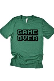 Game Over Tee (Color: Deep Heather, size: S)