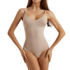 Postpartum Recovery Body Shaper for Women - Adjustable Strap Seamless Tummy Control Bodysuit