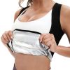 Womens Sauna Sweat Suit Weight Loss Waist Trainer Shirt